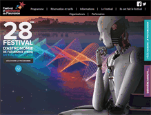 Tablet Screenshot of festival-astronomie.com